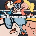 s coups' treey | CARATS:I LOVE YOUR ACCENT CAN YOU SAY THREE AGAIN; S COUPS: TREEY | image tagged in i love your accent | made w/ Imgflip meme maker