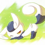 Meowstic stretching