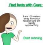 Rad facts with Cera meme