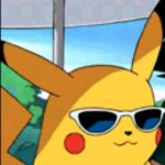 Sunglasses Pikachu