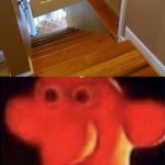 house fails | HECK; ROOM | image tagged in wallace cursed land,house,cursed image | made w/ Imgflip meme maker