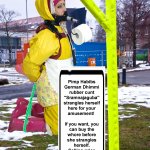 Pimp Habibs shit eating german rubber whore Sramnajguba for sale