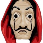 Money heist mask