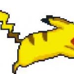 pikachu run GIF Template