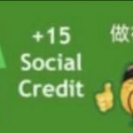 +15 social credit template