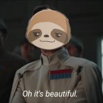 Sloth oh it’s beautiful meme