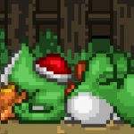 SSF2 dead Yoshi