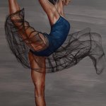 Dancer painting