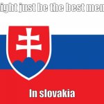40k is around the corner | I might just be the best memer; In slovakia | image tagged in flag of slovakia | made w/ Imgflip meme maker