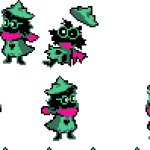 Ralsei sprite sheet 2