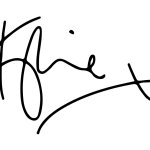 Kylie Minogue signature