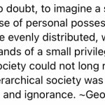 George Orwell quote hierarchy