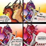 Moonstalker Sucks, and Glory agrees | MOONSTALKER IS A GOOD SHIP | image tagged in queen scarlet made glory mad | made w/ Imgflip meme maker