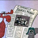 Rocky and Bullwinkle angry over newspaper headline