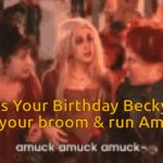 Becky birthday