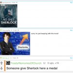 Thanks, sherlock. (A thread)