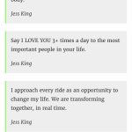 Jess King Peloton quotes