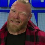 Brock Lesnar wink