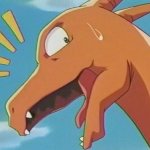 Shocked charizard