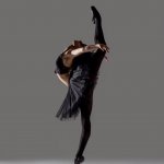 Dancer in black