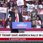 Trump White Power Supremacist Salute Iowa Rally 9OCT21