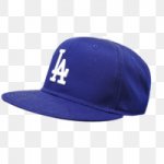 Dodgers hat template