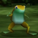 Frog Be Groovin' GIF Template