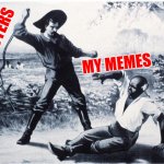 Ouch | UPVOTERS; MY MEMES | image tagged in slave,funny,funny memes | made w/ Imgflip meme maker