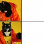 drake meme black cat template