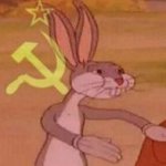 communist bugs bunny template