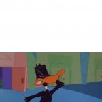 Daffy facepalms at what meme