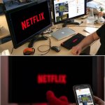 netflix imgflip office and at home