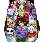 Anime undertale backpack