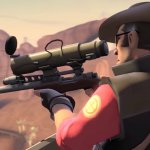 TF2 Sniper "I think his mate saw me."