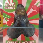 XL cherry penis template