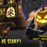 Benjamin's Scream Fortress temp for spooky month