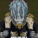 And that's how Kotaro Shimura ****ed it up for everyone | THIS IS WHAT HAPPENS; WHEN YOU ARE A SHITTY PARENT WITH UNRESOLVED ABANDONMENT ISSUES | image tagged in tomura shigaraki | made w/ Imgflip meme maker