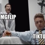 Good song(hip to be scared- ice nine kills) | IMGFLIP; TIKTOK | image tagged in hey paul,ice nine kills | made w/ Imgflip meme maker