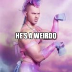 ATPfm Fire Island | MY BROTHER LIVES ON FIRE ISLAND; HE'S A WEIRDO; ATPFM | image tagged in gay unicorn | made w/ Imgflip meme maker
