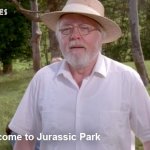 Welcome to Jurassic Park template