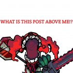 what is this post above me meme