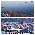 biden/Trump boat parade