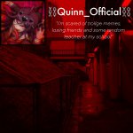 Quinn’s Announcement Template meme