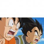 Dbs Goku and Vegetable template