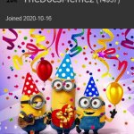 Woooo-hooooo! | IT'S MY IMPFLIP-AVERSARY! :D | image tagged in minions birthday party,impflipaversary,impflipanniversary | made w/ Imgflip meme maker