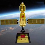 China Shenzhou-11 spacecraft model