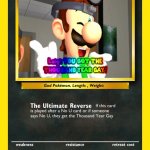 No U = Thousand Year Gay card
