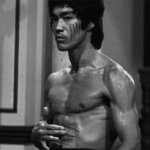 Bruce Lee tastes blood