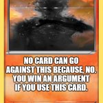 strongest card