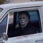 Michael Myers driving template